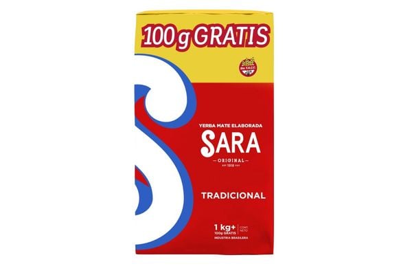 Yerba Sara Tradicional 1 kg + 100 g