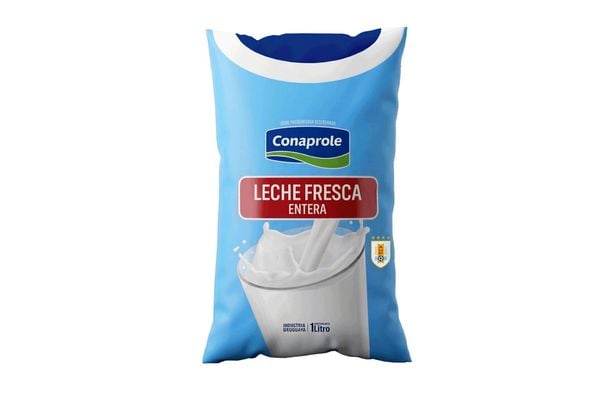 Leche Fresca Entera Conaprole Sachet 1 L